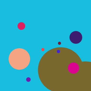 Daire geometrik zarif arka plan çok renkli desen.