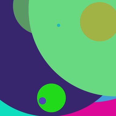 Daire geometrik büyük arka plan çok renkli desen.