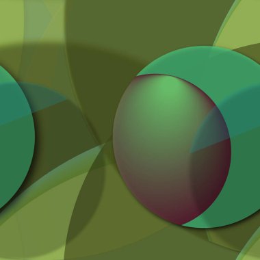 Çok renkli geometrik daire arka plan seamless modeli.