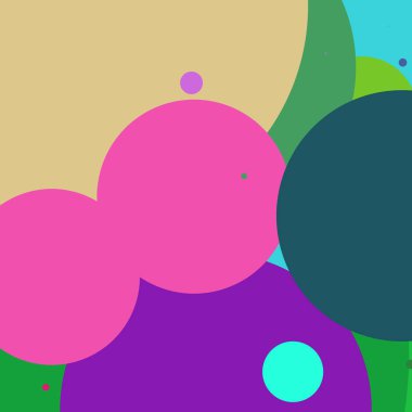 Daire geometrik şaşırtıcı arka plan çok renkli desen.