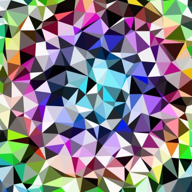 Arka plan çok renkli geometrik poligonal.