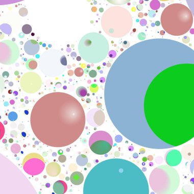 Çok renkli geometrik daire arka plan seamless modeli.