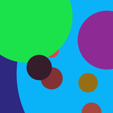 Daire geometrik güzel arka plan çok renkli desen.