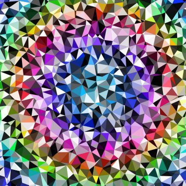 Arka plan çok renkli geometrik poligonal.