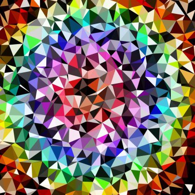 Arka plan çok renkli geometrik poligonal.