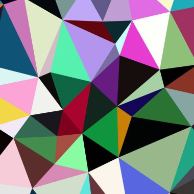 Arka plan çok renkli geometrik poligonal.