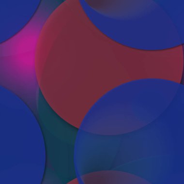 Çok renkli geometrik daire arka plan seamless modeli.