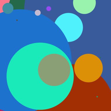 Daire geometrik güzel arka plan çok renkli desen.