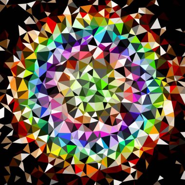 Arka plan çok renkli geometrik poligonal.