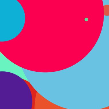 Daire geometrik güzel arka plan çok renkli desen.