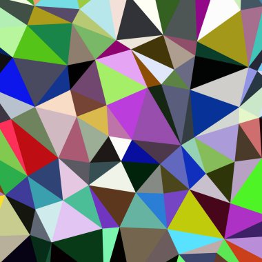 Arka plan çok renkli geometrik poligonal.