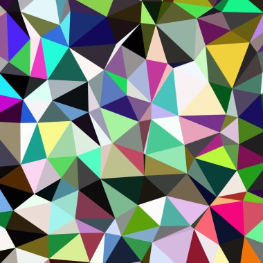 Arka plan çok renkli geometrik poligonal.