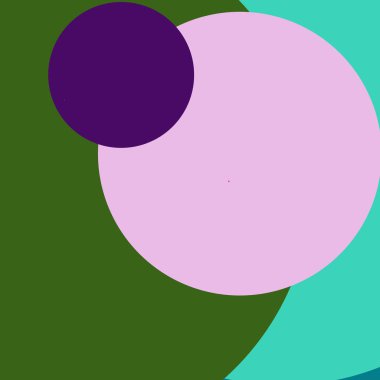 Daire geometrik güzel arka plan çok renkli desen.