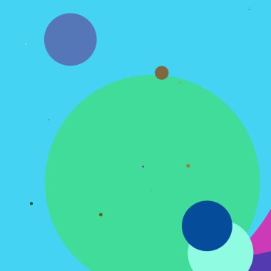 Daire geometrik zarif arka plan çok renkli desen.