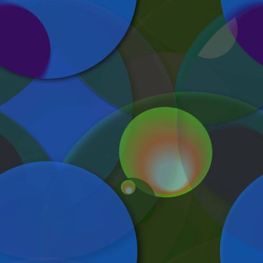 Çok renkli geometrik daire arka plan seamless modeli.