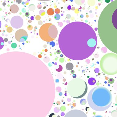 Çok renkli geometrik daire arka plan seamless modeli.