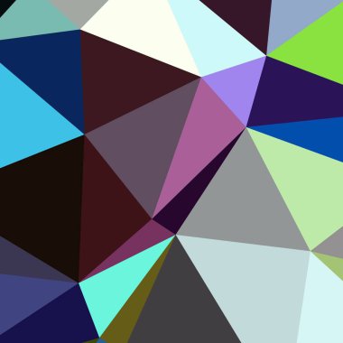 Arka plan çok renkli geometrik poligonal.