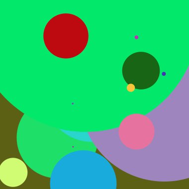 Daire geometrik şaşırtıcı arka plan çok renkli desen.