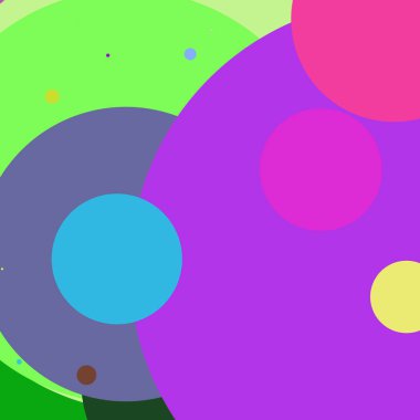 Daire geometrik şaşırtıcı arka plan çok renkli desen.