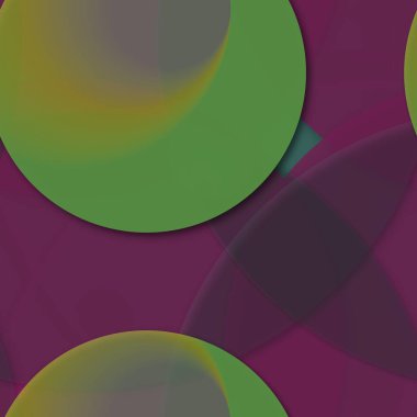 Çok renkli geometrik daire arka plan seamless modeli.