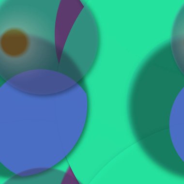 Çok renkli geometrik daire arka plan seamless modeli.