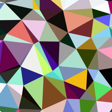 Arka plan çok renkli geometrik poligonal.