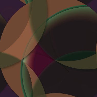 Çok renkli geometrik daire arka plan seamless modeli.