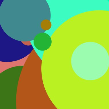 Daire geometrik zarif arka plan çok renkli desen.