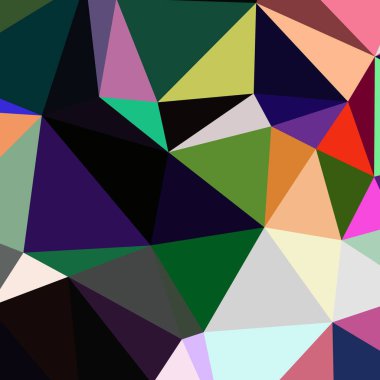 Arka plan çok renkli geometrik poligonal.