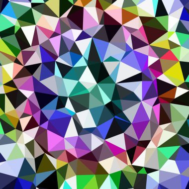 Arka plan çok renkli geometrik poligonal.