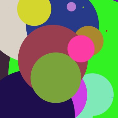 Daire geometrik yeni arka plan çok renkli desen.