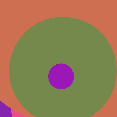 Daire geometrik yeni arka plan çok renkli desen.