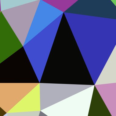 Arka plan çok renkli geometrik poligonal.