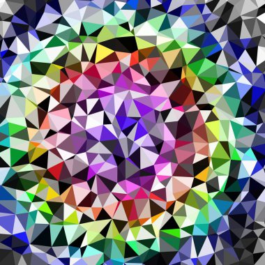 Arka plan çok renkli geometrik poligonal.