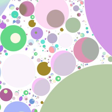 Çok renkli geometrik daire arka plan seamless modeli.