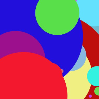 Daire geometrik şaşırtıcı arka plan çok renkli desen.