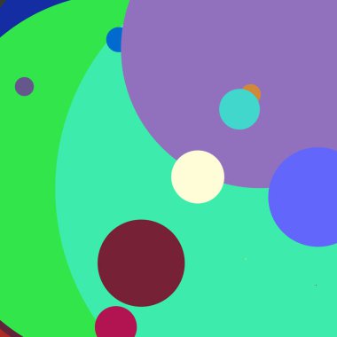 Daire geometrik güzel arka plan çok renkli desen.