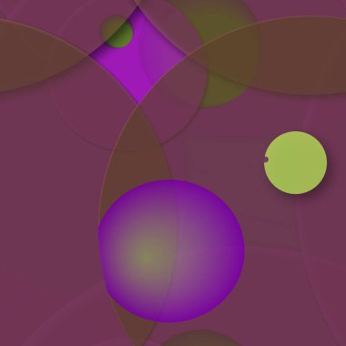 Çok renkli geometrik daire arka plan seamless modeli.