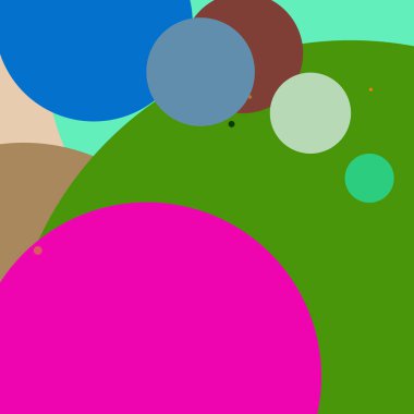 Daire geometrik büyük arka plan çok renkli desen.