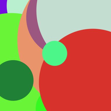 Daire geometrik şaşırtıcı arka plan çok renkli desen.