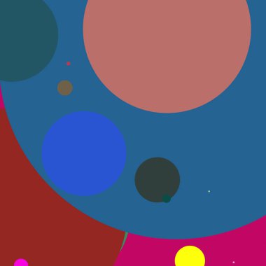 Daire geometrik büyük arka plan çok renkli desen.