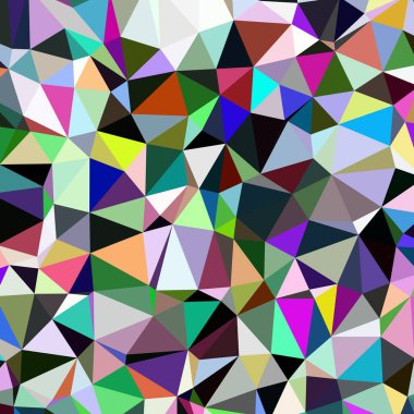 Arka plan çok renkli geometrik poligonal.