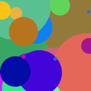 Daire geometrik güzel arka plan çok renkli desen.