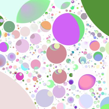 Çok renkli geometrik daire arka plan seamless modeli.