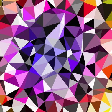 Arka plan çok renkli geometrik poligonal.