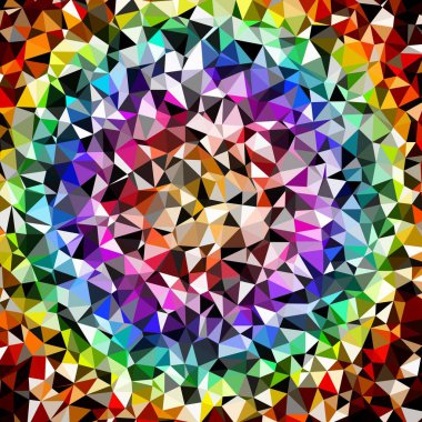 Arka plan çok renkli geometrik poligonal.