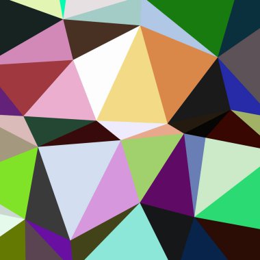 Arka plan çok renkli geometrik poligonal.