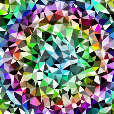 Arka plan çok renkli geometrik poligonal.