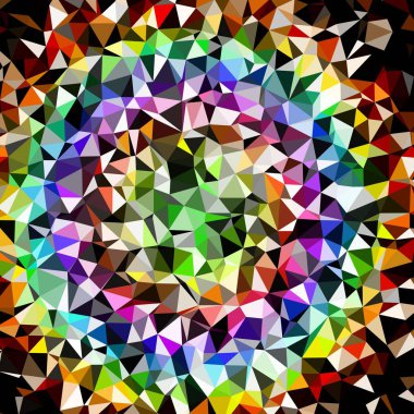 Arka plan çok renkli geometrik poligonal.