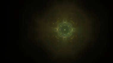 Fantezi kaotik renkli fraktal desen. Soyut Fraktal şekiller. 3D render resimde arka plan veya duvar kağıdı.